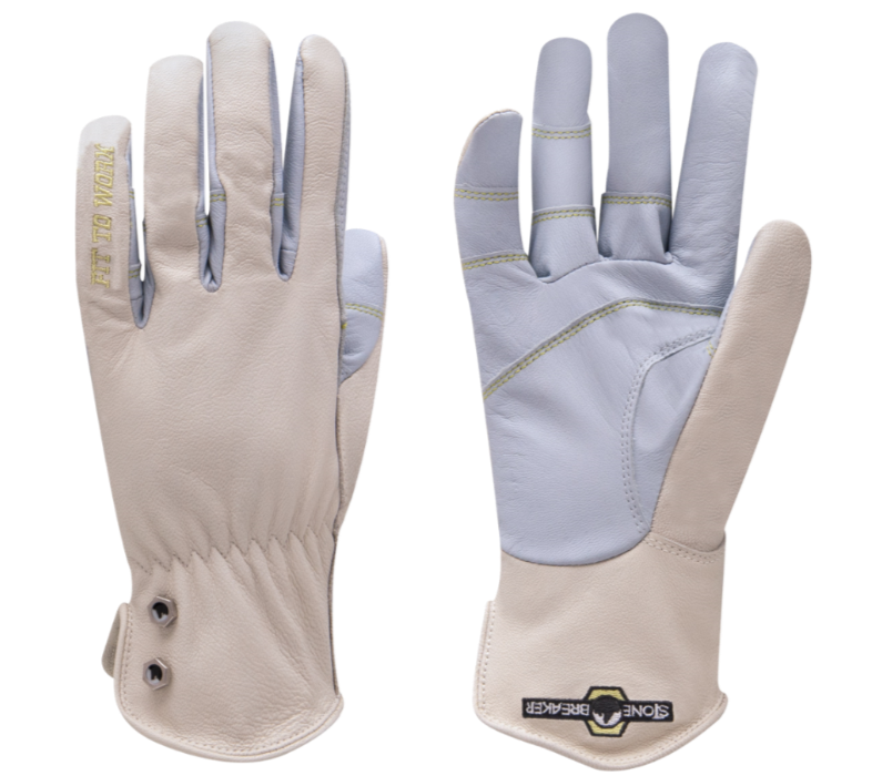 stonebreaker everyday gardening gloves StoneBreaker Gloves Garden Pro Women's Gardening Glove, Medium, Light Blue
