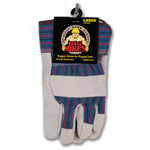 Leather Palm Gloves - 12 pack