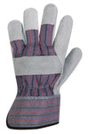 Leather Palm Gloves - 12 pack