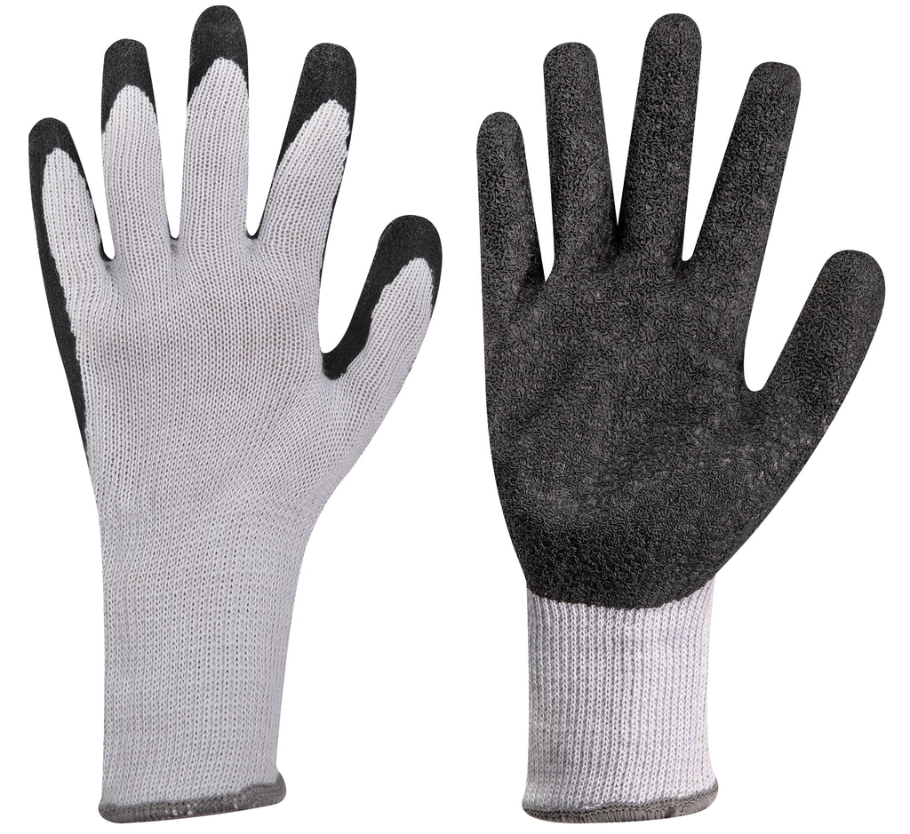 Latex-Dipped Work Gloves, Medium